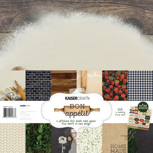 Paper Pack Kaisercraft - Bon Appetit Collection