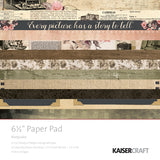 Paper Pad 6.5" Keepsake