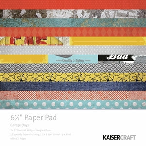 Paper Pad 6.5" Garage Days