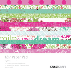 Paper Pad 6.5" Fly Free