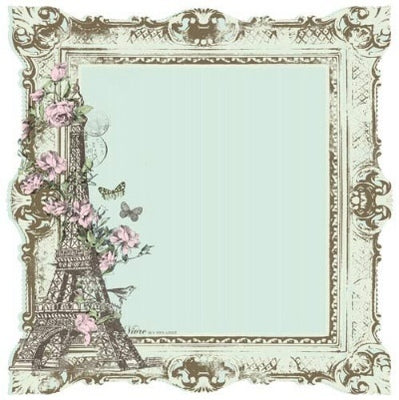 Paper Kaisercraft - Bonjour Collection - Specialty Die Cut Gloss - Nancy