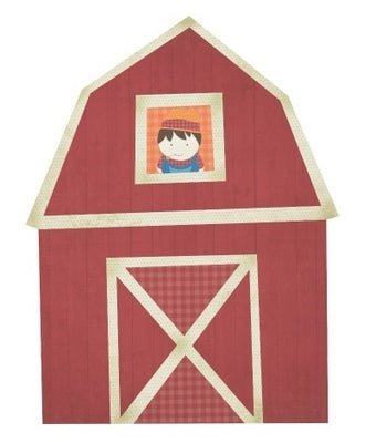 Paper Kaisercraft - Cock-a-doodle-doo Collection - Specialty Die Cut - Barn