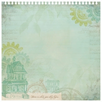 Paper Kaisercraft - Heirloom Collection - Specialty Gloss - Home