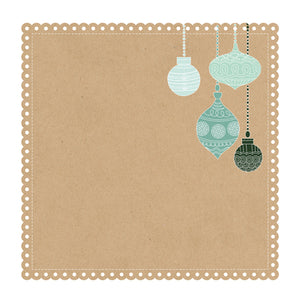 Paper Kaisercraft - Mint Wishes Collection - Specialty Die Cut - Gingerbread Cookie