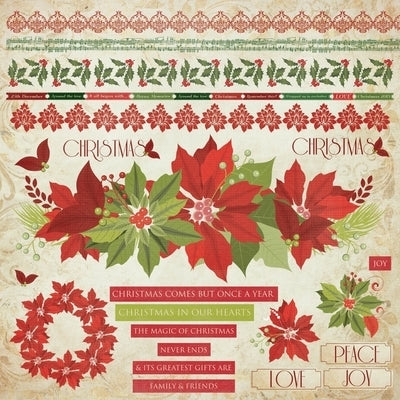 Sticker Sheet Kaisercraft Christmas Carol Collection