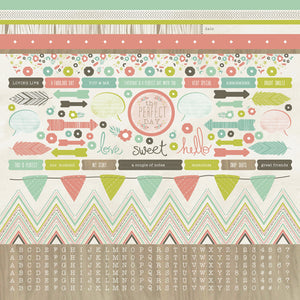 Sticker Sheet Kaisercraft Bow & Arrow Collection