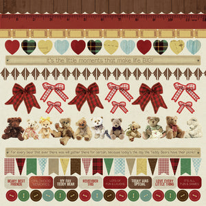 Sticker Sheet Kaisercraft Teddy Bear's Picnic Collection