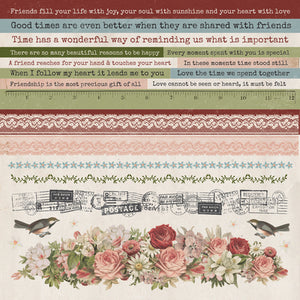 Sticker Sheet Kaisercraft Cherry Tree Lane Collection