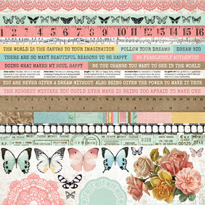 Sticker Sheet Kaisercraft Scrap Studio Collection